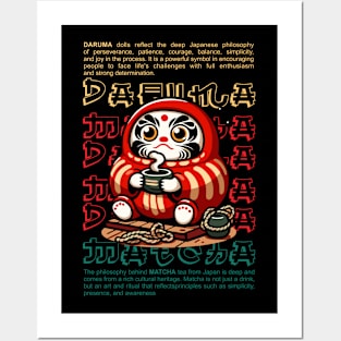 DARUMA and MATCHA Posters and Art